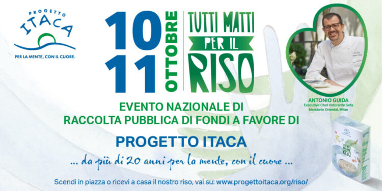 Anche a Lamezia Terme e a Martirano Lombardo l’edizione 2020 della tradizionale campagna nazionale di Progetto Itaca “Tutti Matti per il Riso”