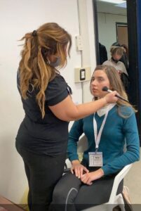 Maria al trucco