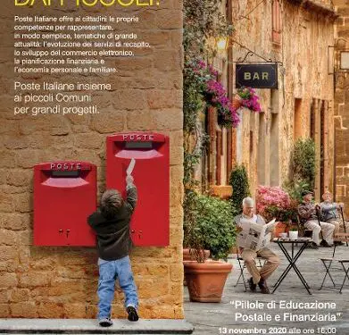Poste italiane: un webinar di educazione postale e finanziaria per alcuni piccoli comuni della Calabria