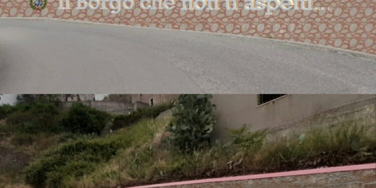 Sellia, il borgo che non ti aspetti: slogan su un secondo muro recuperato