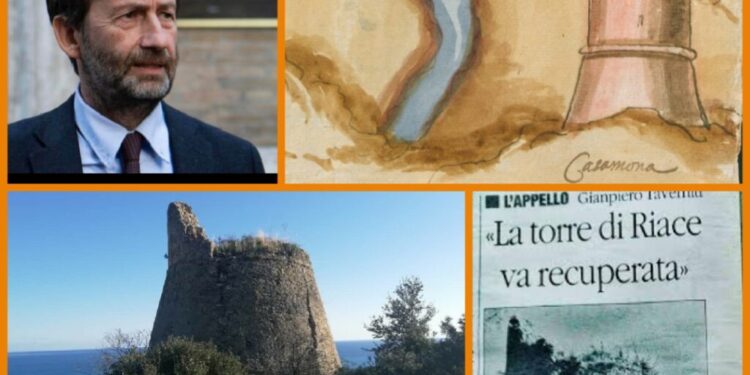 Riace, Torre Casamona: il ministro Dario Franceschini, apprezza il senso civico e si muove per il suo recupero