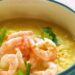 La ricetta di Piero Cantore: Zuppa di rape e patate con gambero rosso