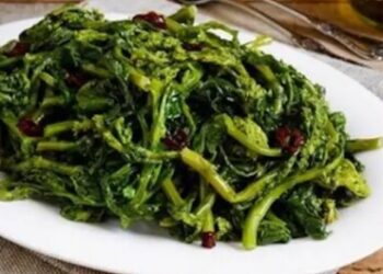 La ricetta di Pero Cantore: Cimette saltate piccanti