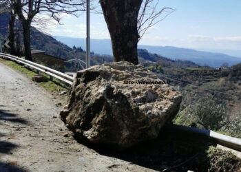 Tiriolo chiusura SS 19 delle Calabrie, squadra di rocciatori faranno ispezione approfondita