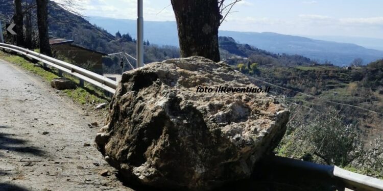 Tiriolo chiusura SS 19 delle Calabrie, squadra di rocciatori faranno ispezione approfondita