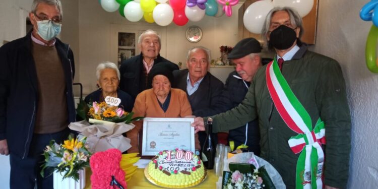 Con Angelina Muraca sono sei i centenari nel Comune di Bianchi