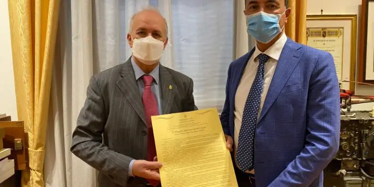 Domenico Giannetta (FI) ha incontrato il Generale della Croce Rossa Italiana Gabriele Lupini