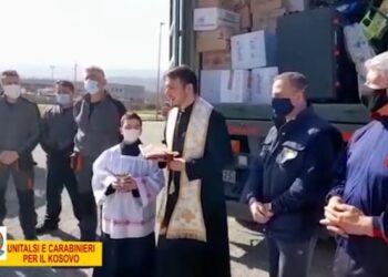 “Unitalsi”, giunto in Kosovo il carico di generi di prima necessità per le famiglie bisognose