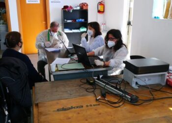 Prima giornata di vaccinazione anticovid per la popolazione over 80 nel comune di San Pietro Apostolo