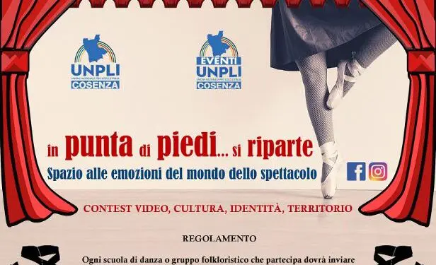 Unpli Cosenza: “in punta di piedi… si riparte. Spazio alle emozioni del mondo dello spettacolo”