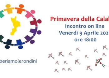 Primavera della Calabria, venerdì 9 aprile un incontro on line