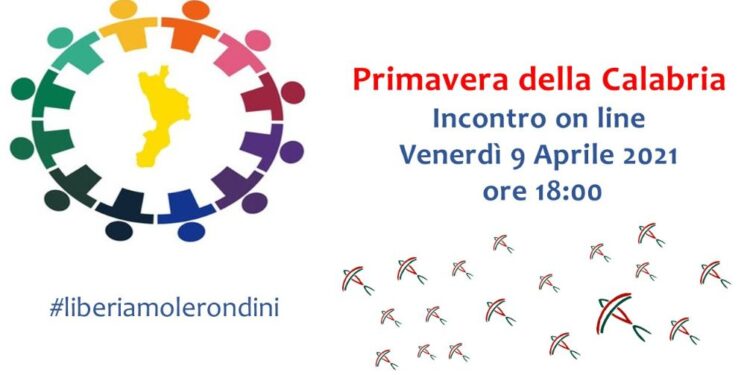 Primavera della Calabria, venerdì 9 aprile un incontro on line