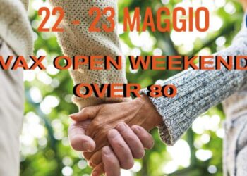 “Open Vax Weekend”, oggi e domani vaccinazioni per over 80 senza prenotazioni