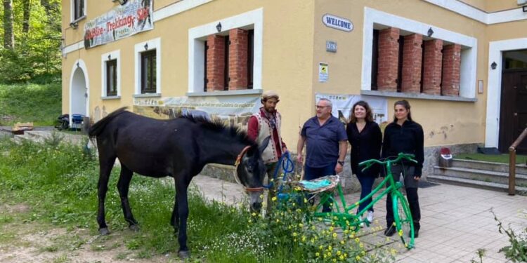 Il progetto “Woondvivors” fa tappa alla stazione di posta “NDUT” di Camigliatello Silano/ L’Italia a dorso di mulo, un viaggio di emozioni nel Paese