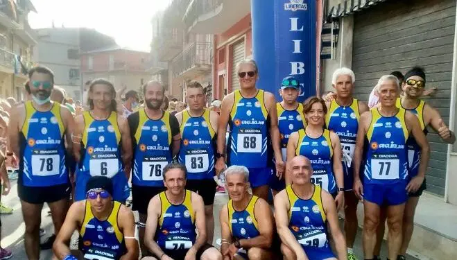 La CorriCastrovillari terza alla prova 2 del Campionato regionale di Corsa su Strada