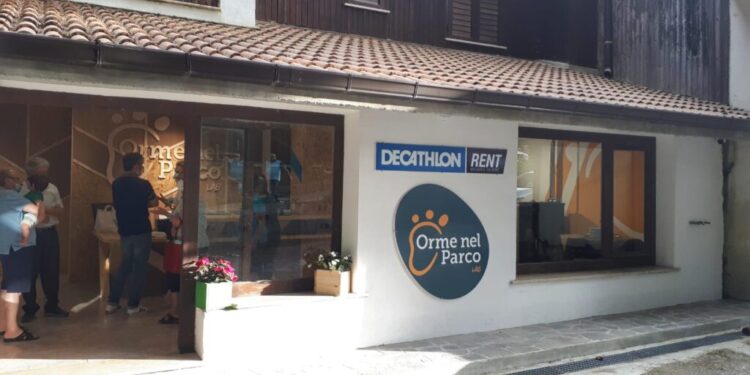 Nuovo Punto Decathlon Rent – Orme nel parco lab