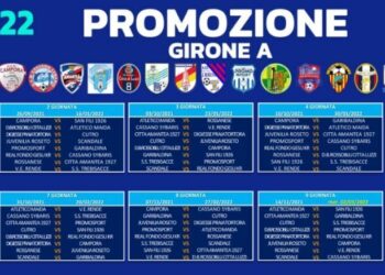 Garibaldina: presentato il calendario della prossima stagione dalla LND Calabria