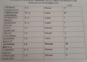 Petronà, Rocca e Logozzo si contenderanno il ruolo di sindaco dei ragazzi