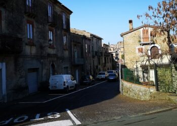 Motta Santa Lucia, in corso i lavori sulla strada SP 71 all’innesto con Via Roma