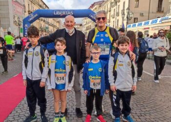 Lamezia, CorriCastrovillari sul podio coi ragazzi della Scuola di Atletica
