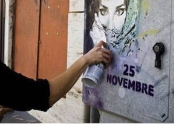 Magisano, un murales contro il femmincidio