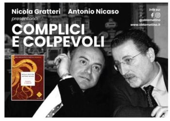 Lamezia Terme, al Chiostro Caffè Letterario presentazione del libro di Gratteri e Nicaso