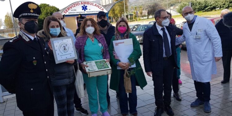 Befana della Biodiversità, distribuiti doni al reparto Pediatrico ospedale di Lamezia Terme