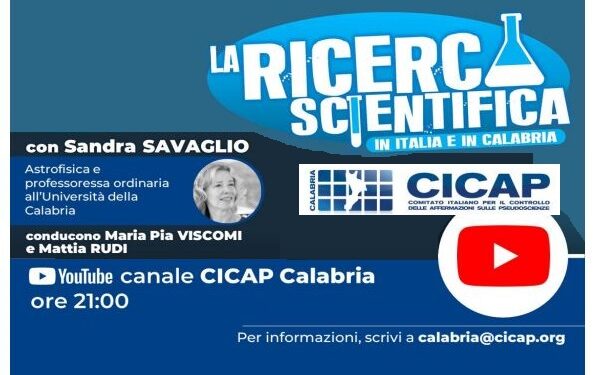 Cicap Calabria intervista l’astrofisica Sandra Savaglio sui temi della ricerca
