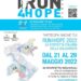 Run4Hope 2022, la corsa della solidarietà parte da Morano Calabro il 21 maggio