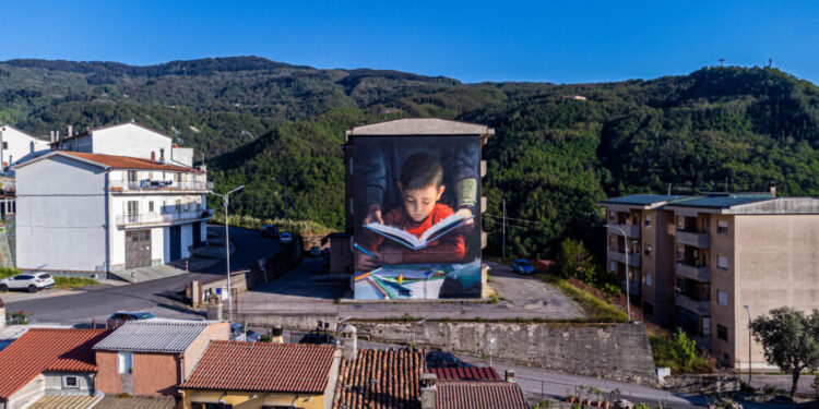 Gulìa Urbana a Conflenti: rimane visitabile il murales dell’artista spagnolo Slim Safont