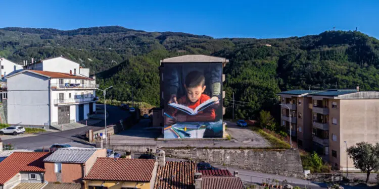 Gulìa Urbana a Conflenti: rimane visitabile il murales dell’artista spagnolo Slim Safont