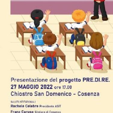 Cosenza, oggi 27 maggio convegno su progetto Pre.Di.Re.