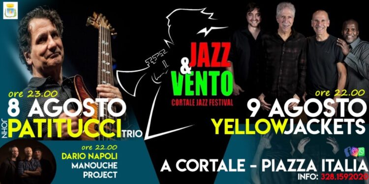 A Cortale la diciannovesima edizione del festival internazionale “Jazz&vento”
