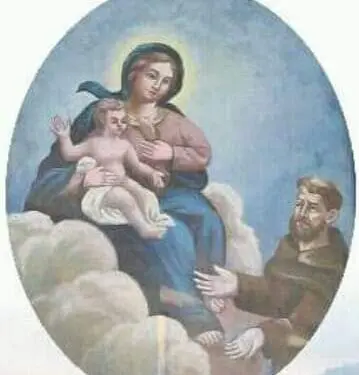 Il quadro della Madonna dell'Abbandonata