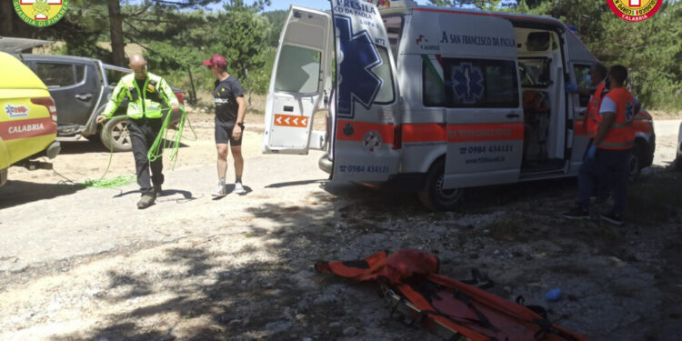 Parco della Sila, biker cade su sentiero scatta l’allarme arrivano i soccorsi