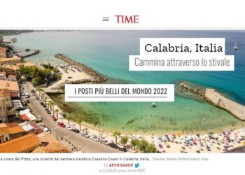 Coldiretti, grazie “Time” per inneggiare alla Calabria come luogo da visitare
