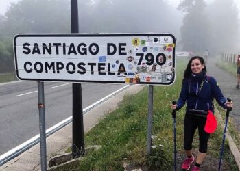 Elena Orlando, da San Mango a Compostela lungo il Cammino di Santiago