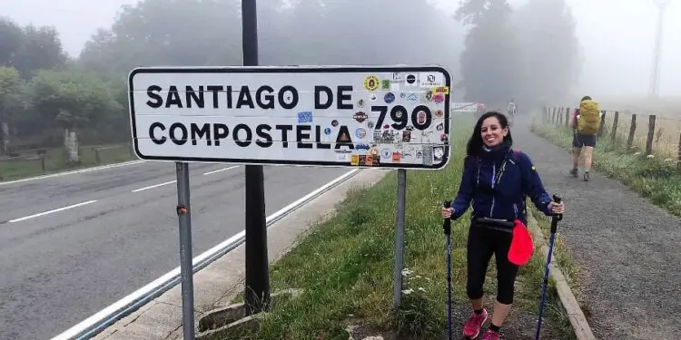 Elena Orlando, da San Mango a Compostela lungo il Cammino di Santiago