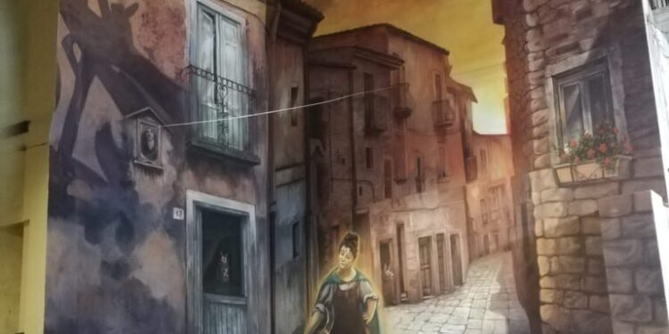 Palermiti, svelato nuovo murales