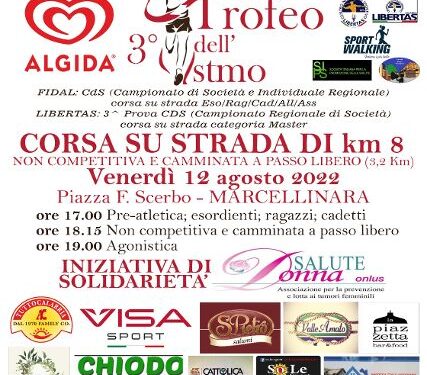 Trofeo dell’Istmo: terza edizione a Marcellinara venerdì 12 agosto