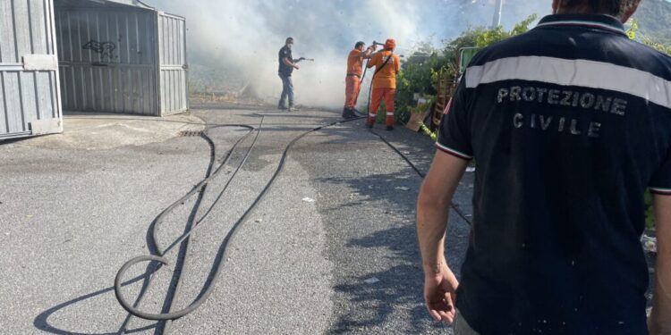 San Mango d’Aquino non è indenne dell’assurdo divertimento della “piromania”