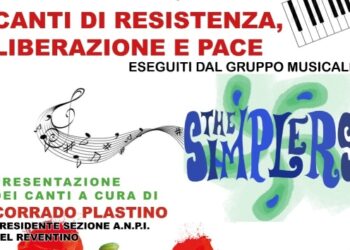Soveria Mannelli, The Simplers cantano la Resistenza per l’Anpi del Reventino