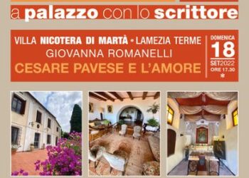 «A Palazzo con lo Scrittore» con Cesare Pavese