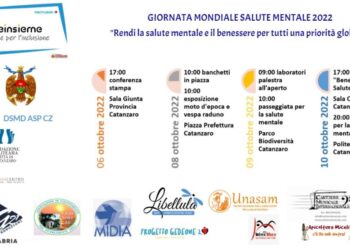 La Calabria festeggia la Giornata Mondiale della Salute Mentale