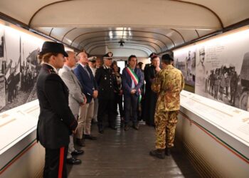 Il Treno della Memoria, il convoglio storico, fa tappa a Catanzaro Lido