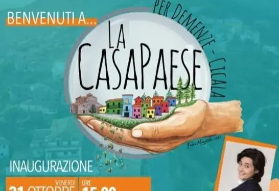 Cicala, finalmente si apre la CasaPaese ideata da Elena Sodano