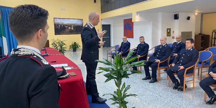 Catanzaro, Comando provinciale CC: 6 allievi Vice Ispettori di polizia penitenziaria in visita guidata