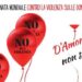 Il comune di Decollatura con le associazioni locali ricorda la giornata contro la violenza sulle donne