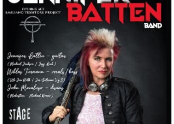 Jennifer Batten protagonista della Winter Edition del RockOn 2022