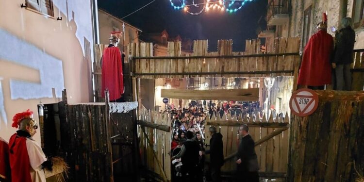 Prese vivente di Bianchi, cento figuranti e venti postazioni nel centro storico del paese